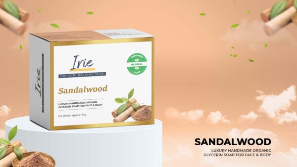 Irie organic bathing soap – SANDALWOOD