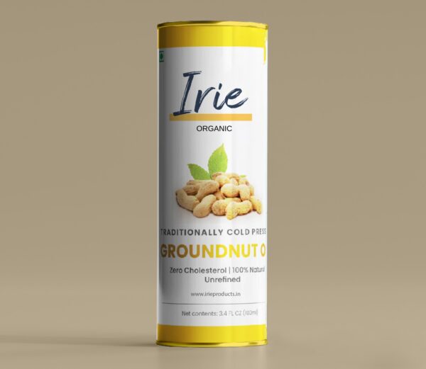 Irie Organic Wood Cold Pressed Groundnut oil