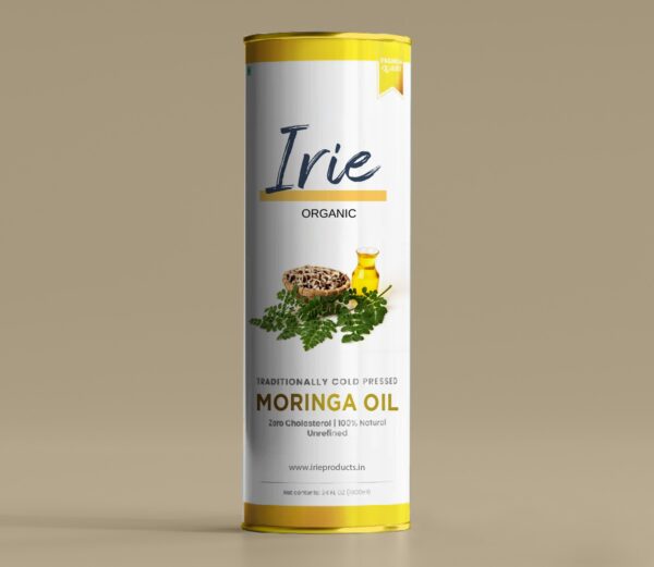 Irie Organic Wood Cold Pressed Moringa Oil