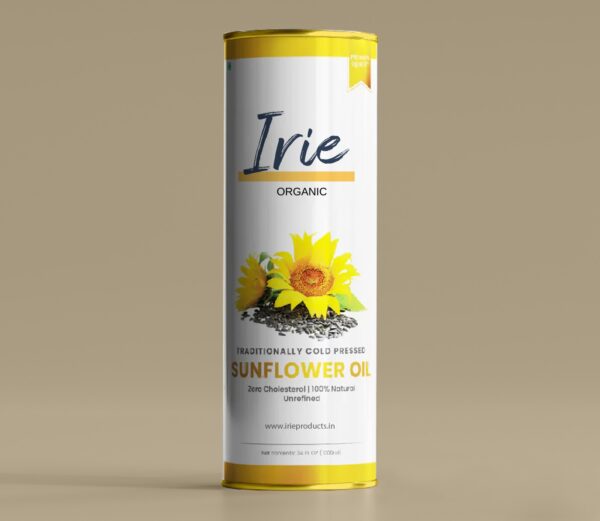 Irie Organic Wood Cold Pressed Sunflower oil